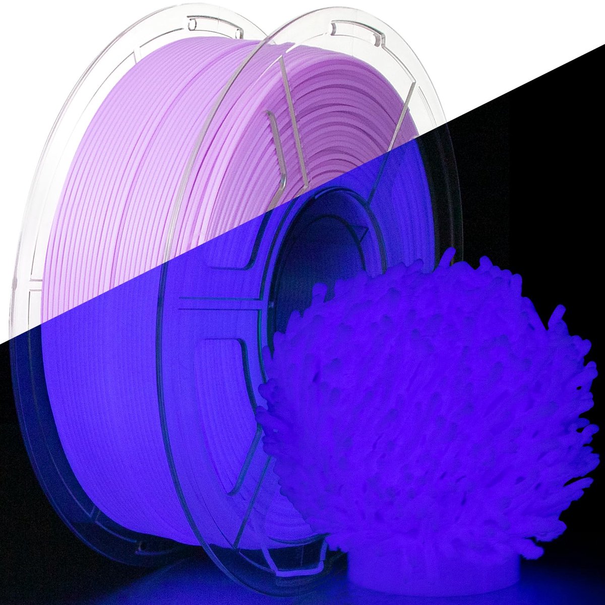 IEMAI PETG Filament Glow in The Dark 1KG Paars - ShopVlot