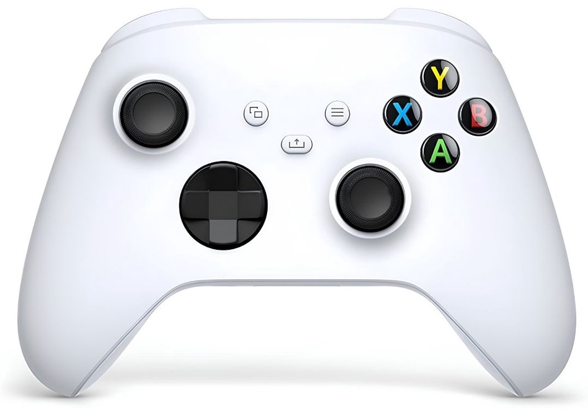 KIRA® Controller - Controller Pc - Draadloze Controller - Wit - 19cm x 19cm x 8cm