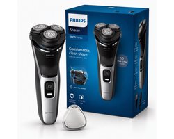 Philips Shaver 3000 Series S3143/00 - Elektrisch scheerapparaat – met trimmer – mannen - Zilver