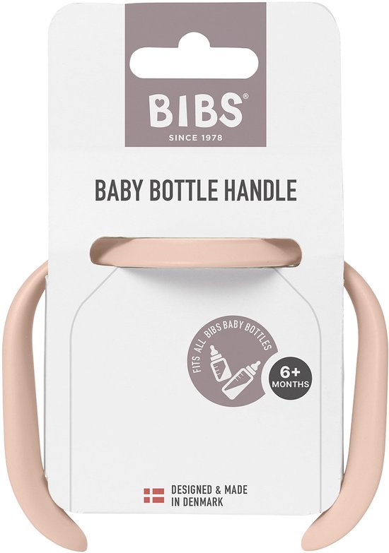 Bibs Babyfles Handgreep - Blush van Merkloos — afbeelding 3