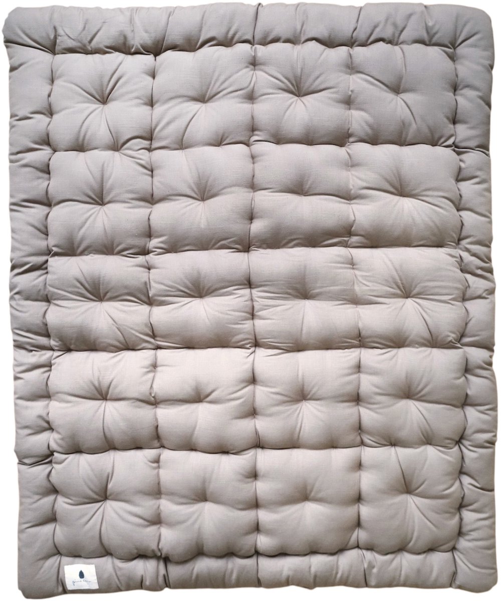 Pine Cone Boxkleed - Kapok Vulling - Mushroom