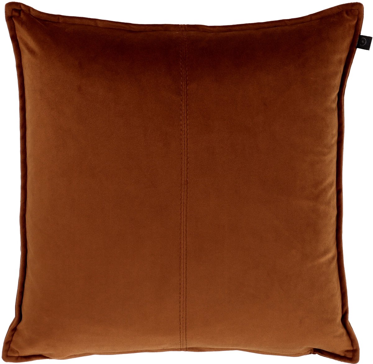 Overseas Middlestitch Kussen - 60 x 60 cm– Velours – Copper