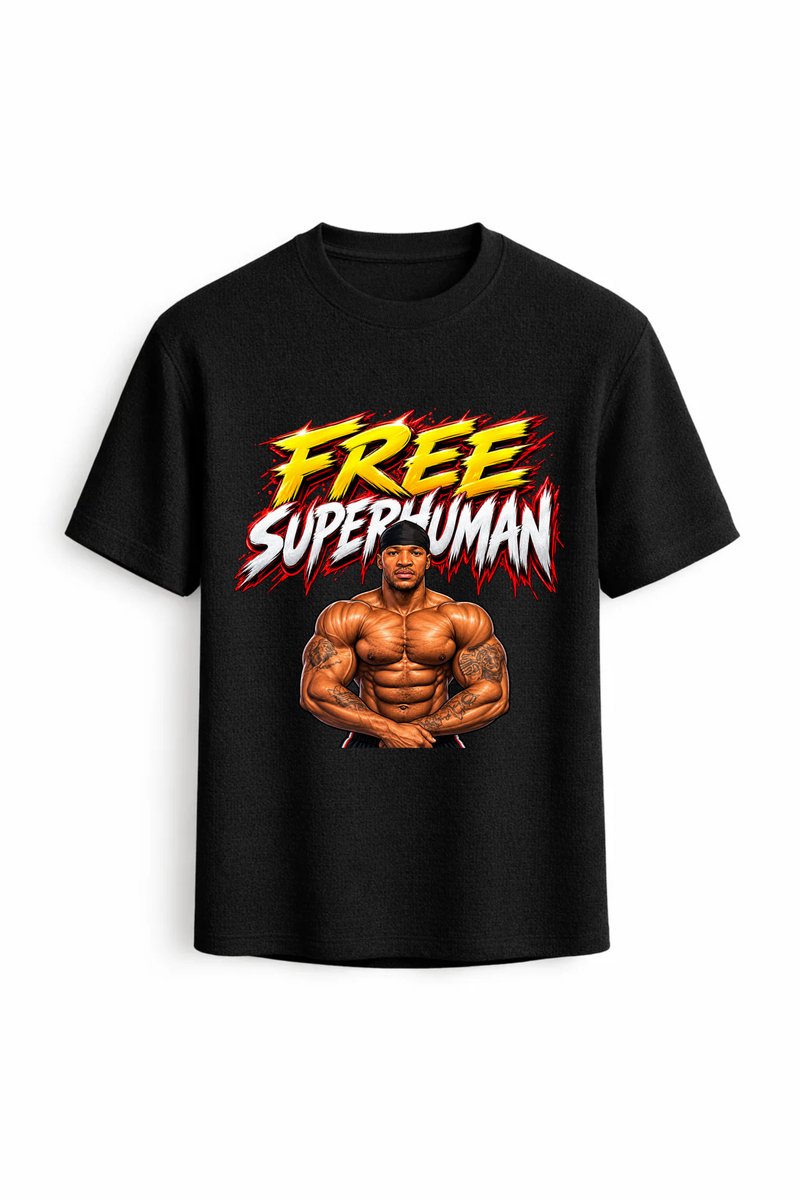 Free Superhuman T-Shirt
