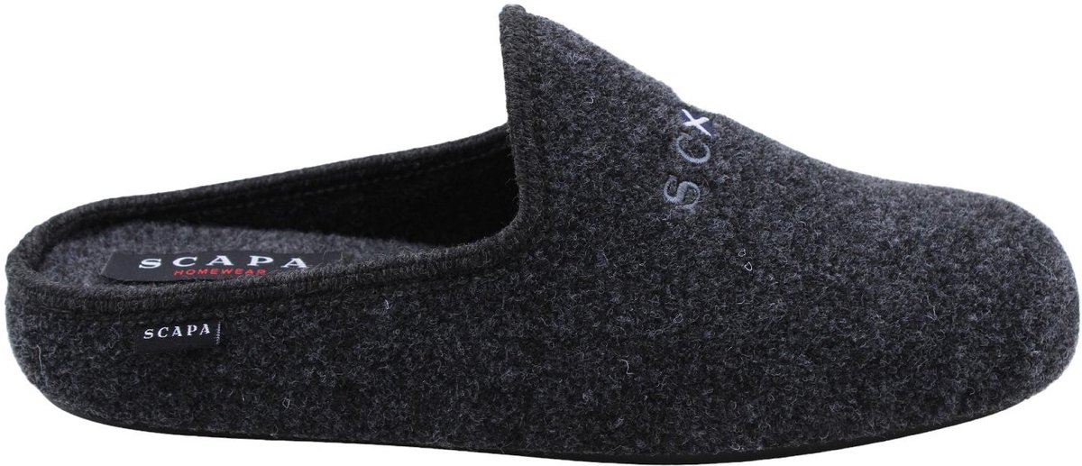 Scapa - Pantoffels - Grijs - Heren - Maat 43 -