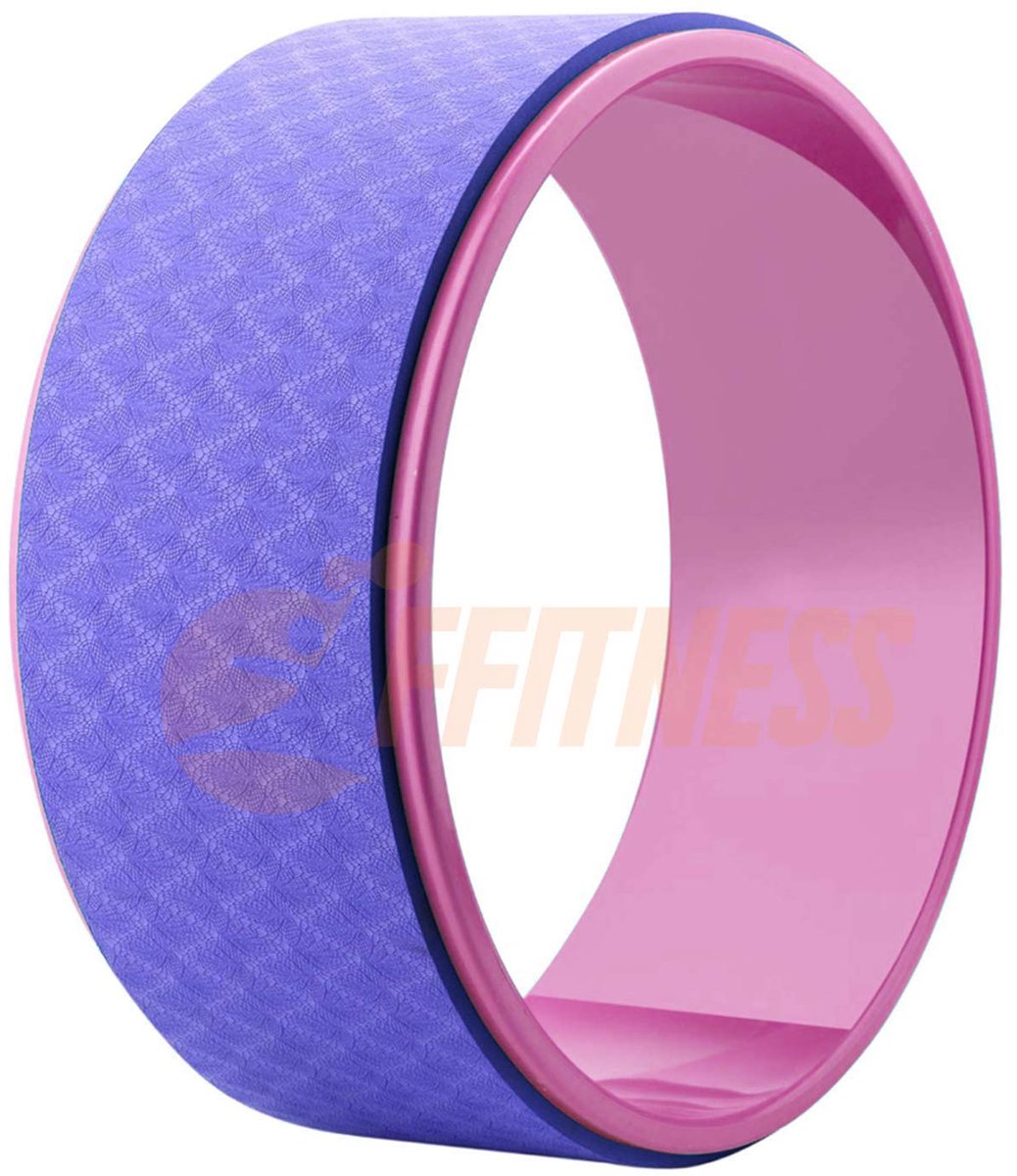 FSYC068V Body Dharma Yoga Wiel - Cirkel Roller Ring voor Pilates Fitness Workout Gym Gymnastiek - ShopVlot