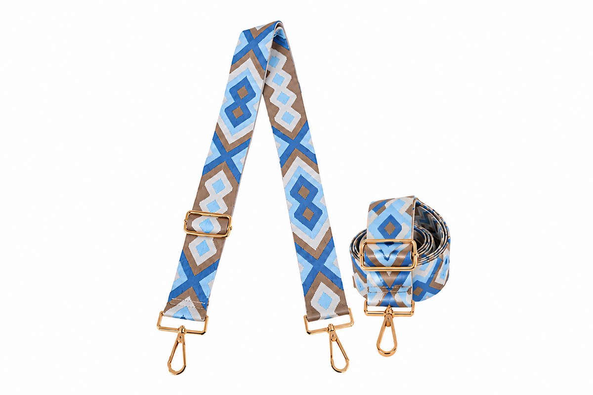 Bag strap - Festival tassenriem - Schouderband - Schouderriem tas - Tassen riem - Tas hengsel - Tassen band - gitaar strap - cameratas band - cross body - verstelbare riem - bag belt - handtas bandje - diversen kleuren