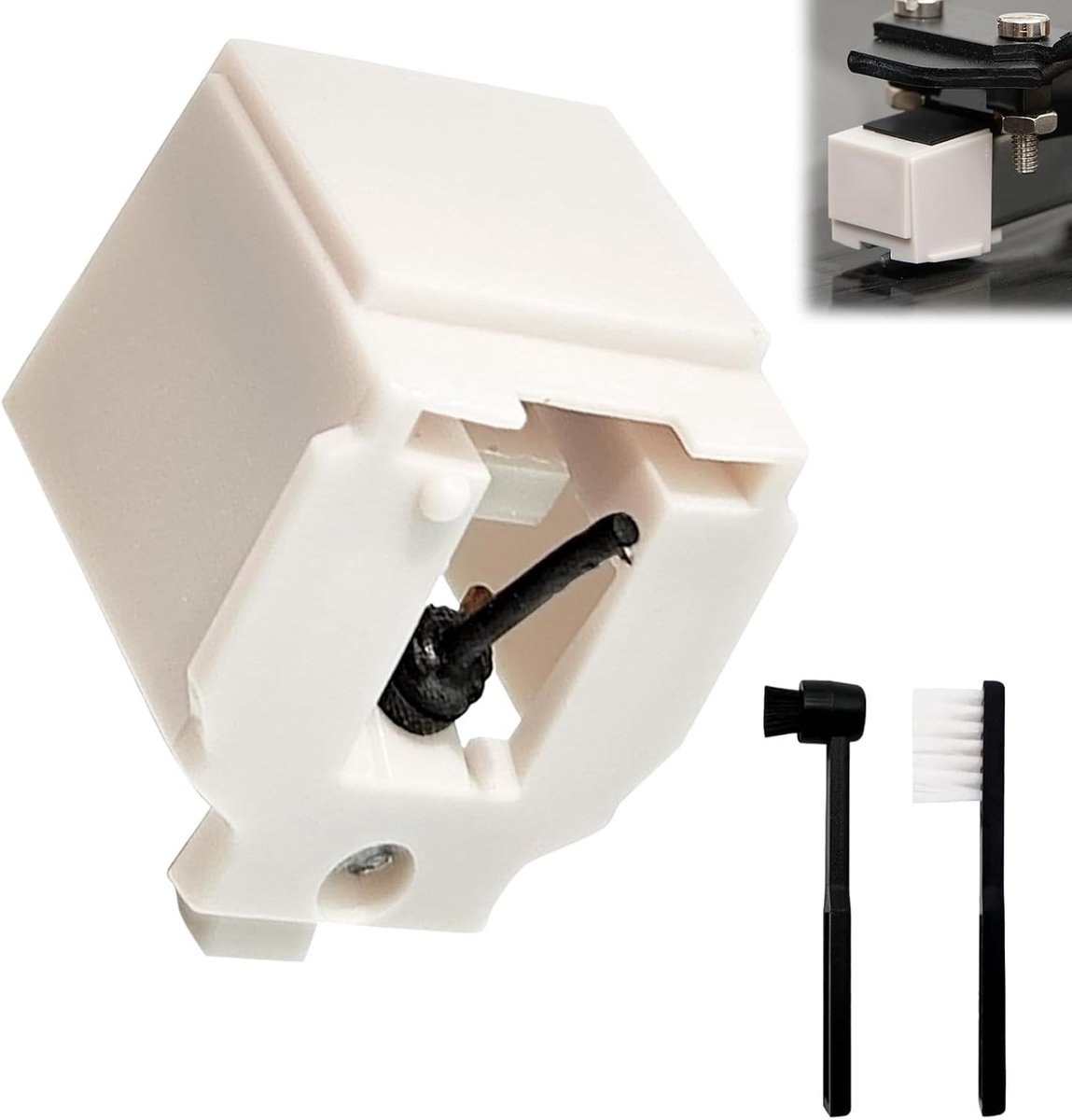 Vervangnaald voor AT3600L platenspeler, geschikt voor vinyl, hoogwaardige geluidskwaliteit en duurzame prestaties