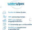 WaterWipes: Puurder dan katoen & water, 100% plantaardig, 99,9% water, 0% kunstmatig. Voor gevoelige huid.