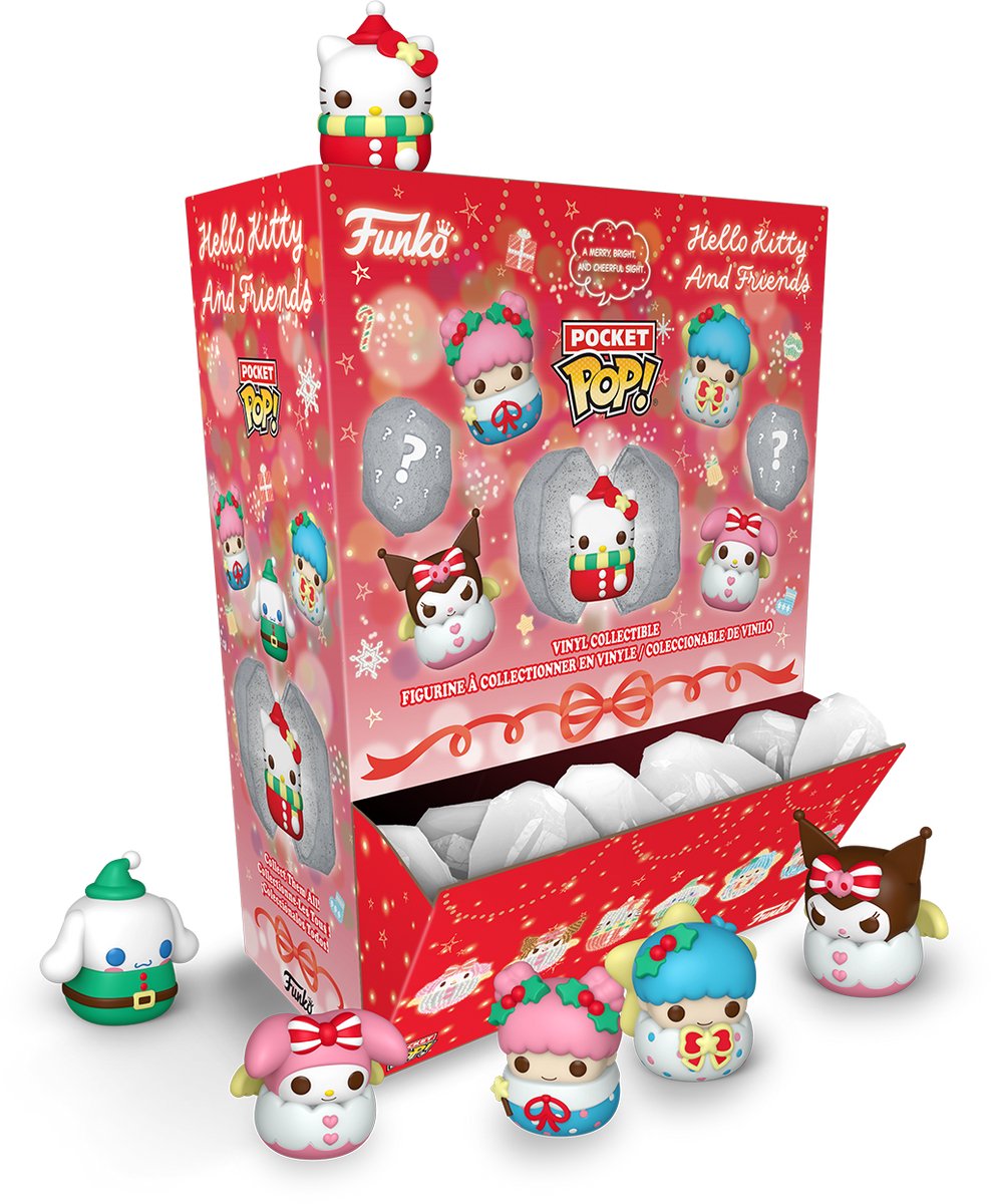 FUNKO POCKET POP SNOWBALL: SANRIO LO- 12PCPDQ