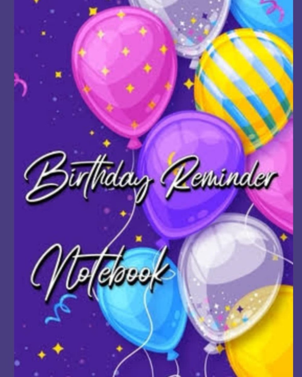 Birthday Reminder Book: Reminder book for birthdays and important events, Arranged by months from January to December - ShopVlot