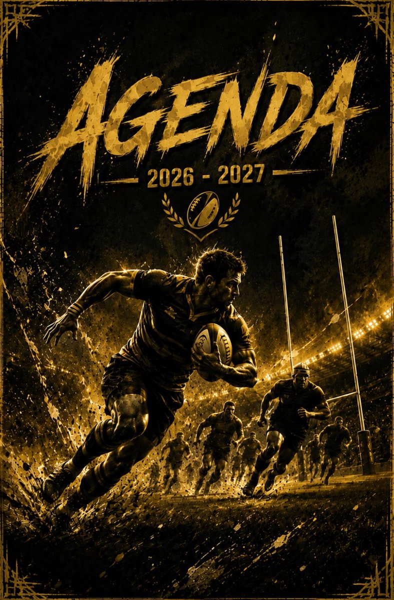 Agenda scolaire 2026-2027 Rugby: Une page par jour pour collège et lycée – De septembre 2026 à juillet 2027 – Emplois - ShopVlot