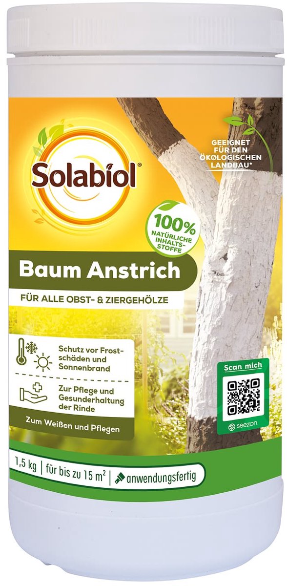 Solabiol boomverf biologische boomverzorging tot 15 m² 1,5 kg