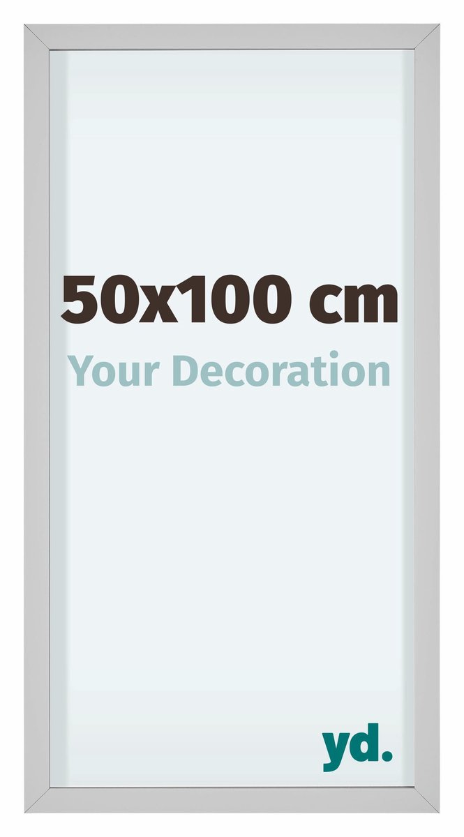 yd. Your Decoration - Fotolijst 50x100 cm - Aluminium - Wit - Virginia