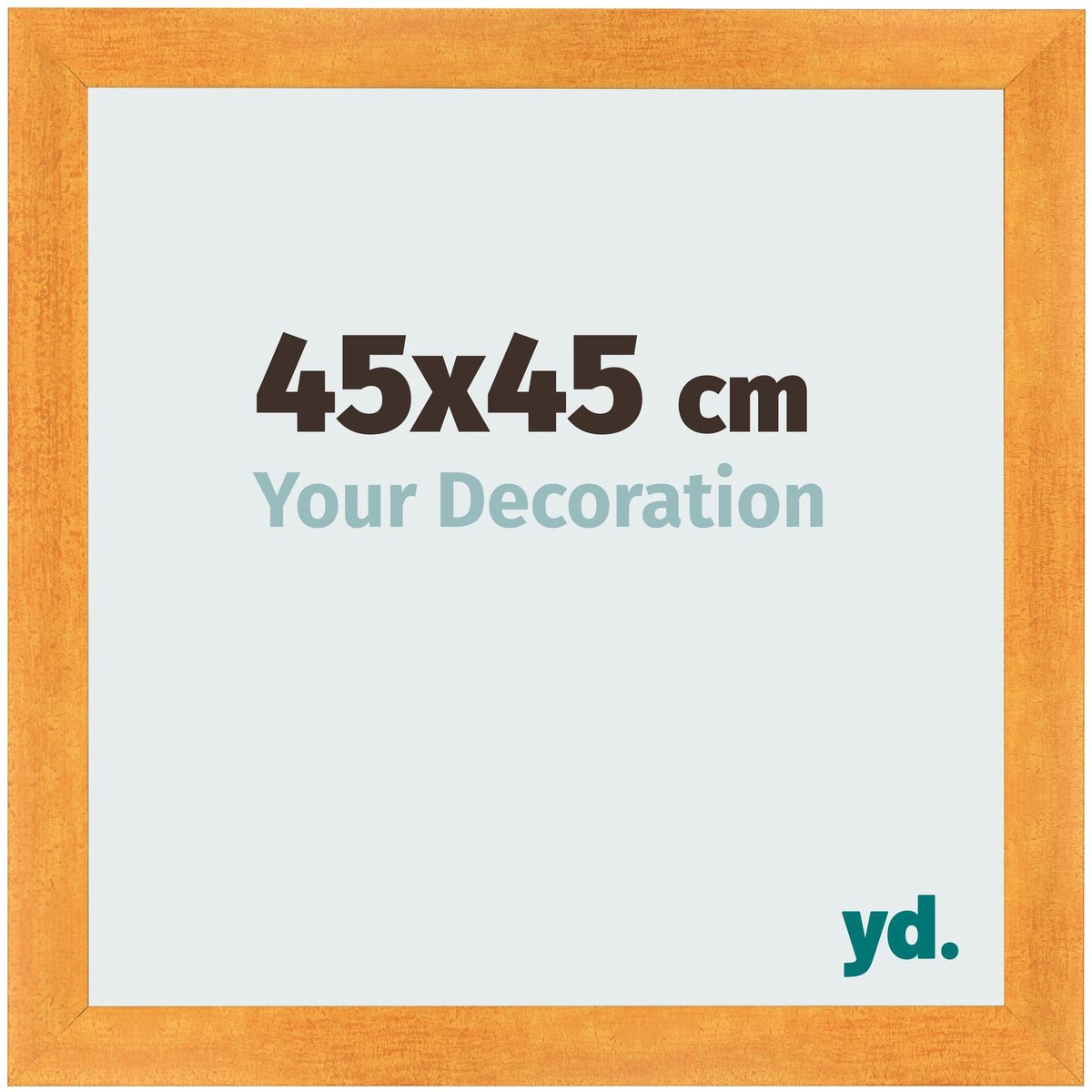 yd. Your Decoration - Fotolijst 45x45 cm - MDF - Oranje - Pisa