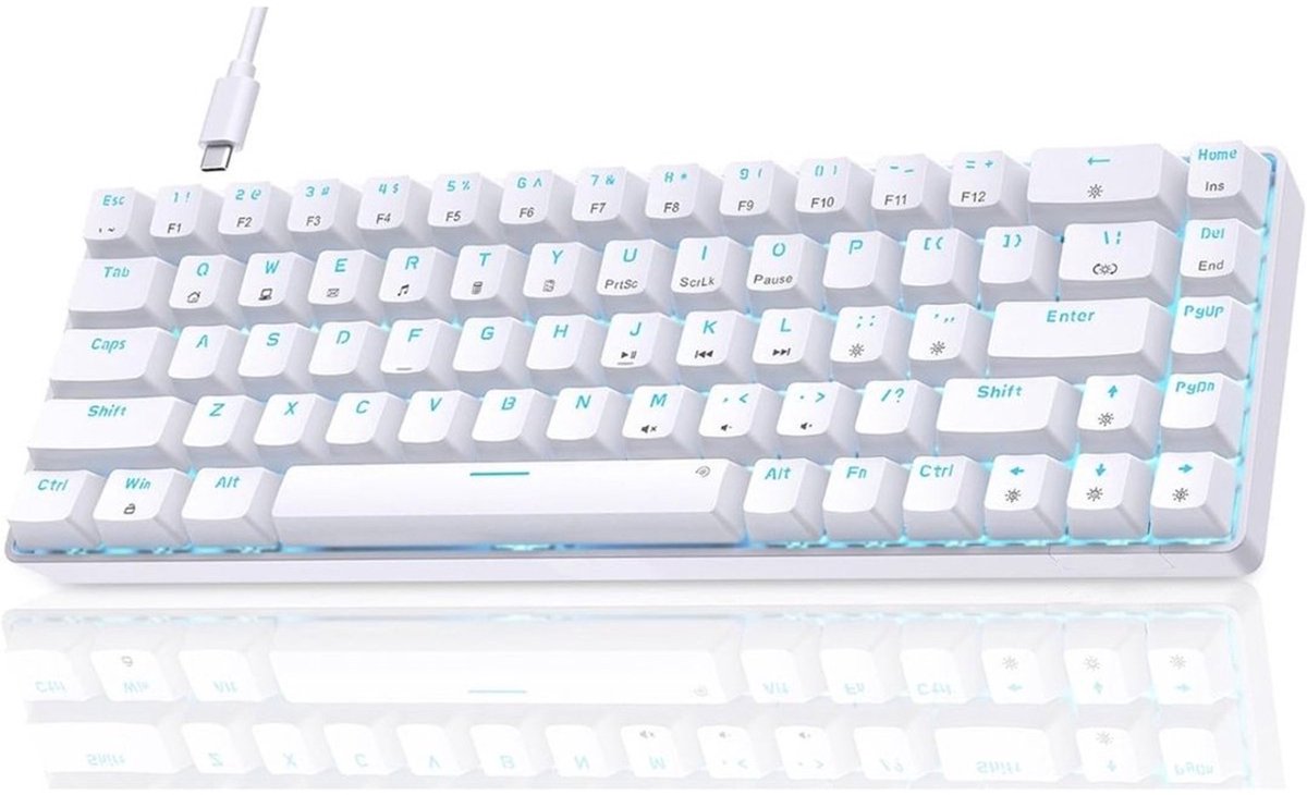 Zolvano® Mechanical Keyboard - Mechanisch Toetsenbord Gaming - Wit