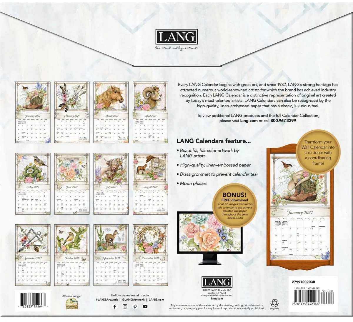 Rosewood Ranch Kalender 2027