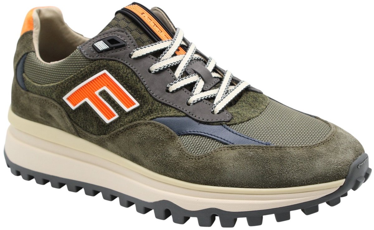 Floris Van Bommel - Schoenen - Groen - Heren - Maat 43 -