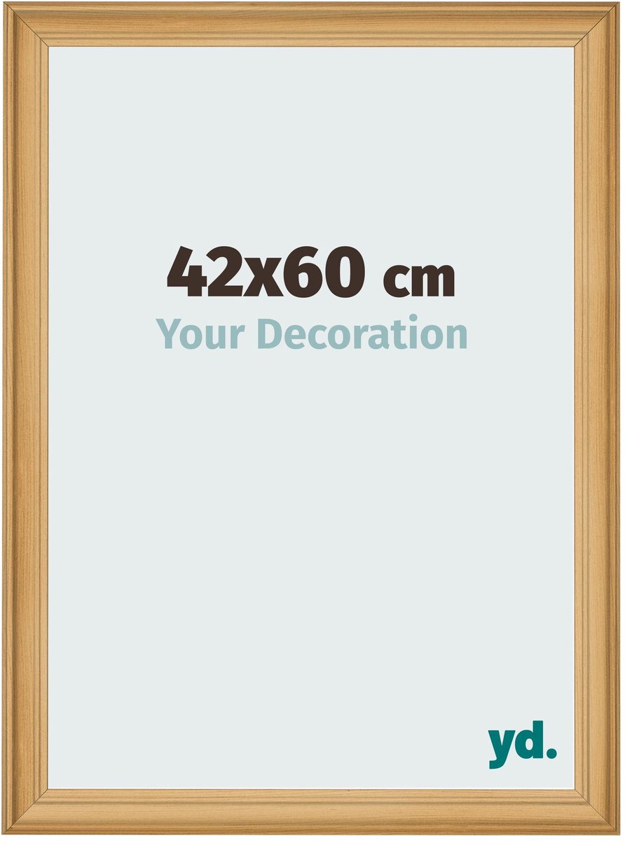 yd. Your Decoration - Fotolijst 42x60 cm - MDF - Dennen Houtnerf - Lazio