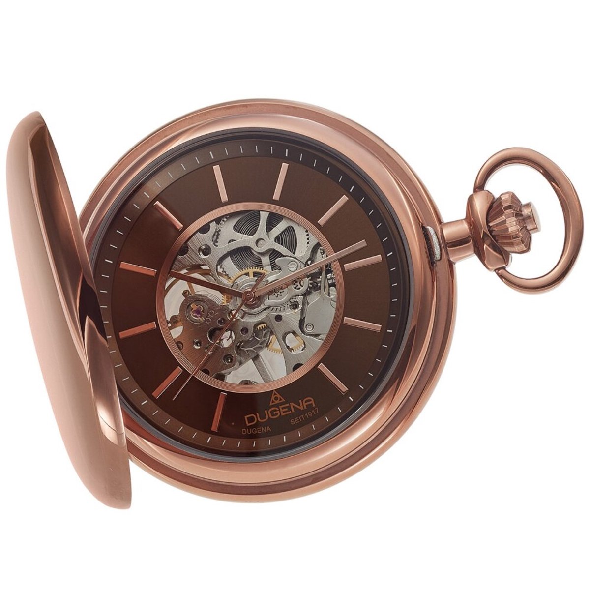 Dugena - 4460977 - Zakhorloge Savonette - Kwarts