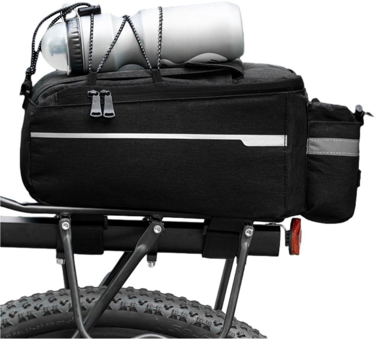 DYVNS® Bagagedragertas Fiets - Fietstas Bagagedrager - Waterdicht en Scheurbestendig - Opbergtas Elektrische Fiets