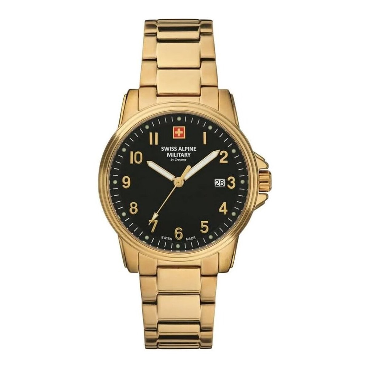 Swiss Alpine Military Leader SAM7011.1117 mannen horloge