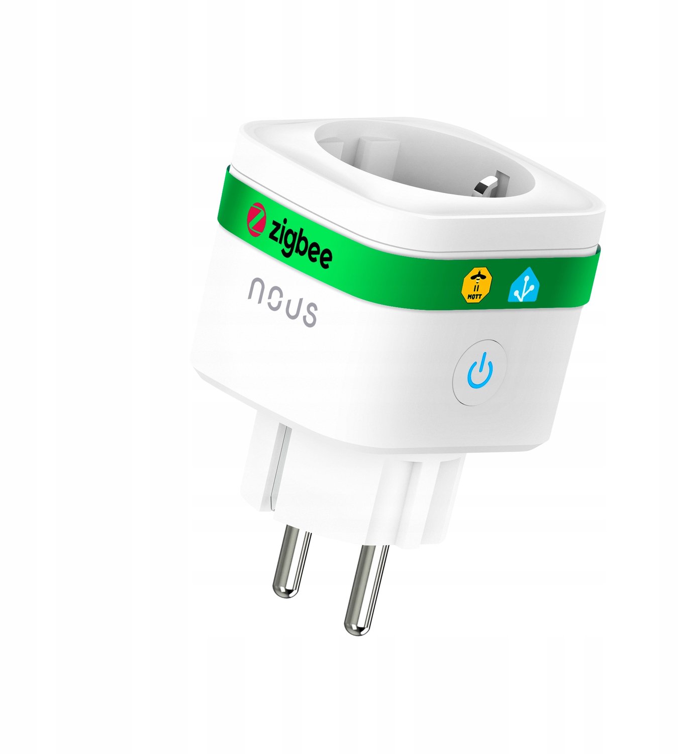 Slimme Zigbee-wandcontactdoos A7Z, 16A, energiemeter, TUYA MQTT