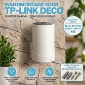 TP-Link Deco XE75 / XE75Pro / AXE5300 / AXE5400 X68 XE 75 Pro Mesh WiFi Wandhouder | Stevig En Hoge Kwaliteit | Muur Beugel Houder | Inclusief Bevestigings Materiaal | Optimaliseer Uw Netwerk