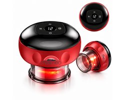 Mellineo Cellulite Apparaat - Elektrische Cupping Set - 12 Standen met Warmtefunctie - Full Body Massage Apparaat