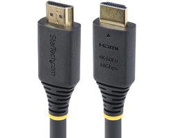 StarTech.com 7m Premium Gecertificeerde High Speed HDMI Kabel, 4K 60Hz/1440p 144Hz, HDR10/HDCP 2.2/ARC, 18Gbps, UHD HDMI 2.0 Kabel voor TV/Monitor/Display, TPE Mantel
