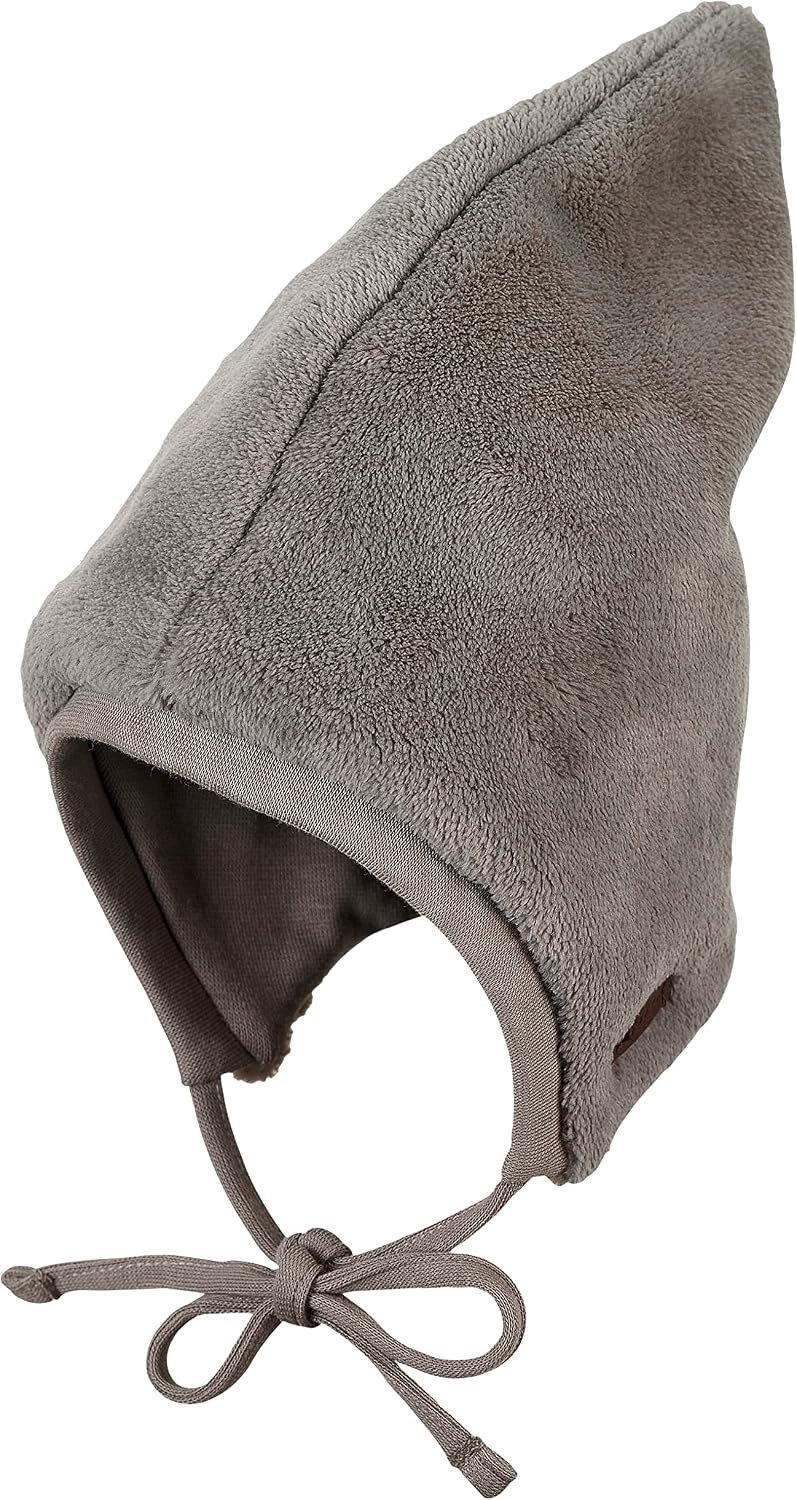 Sterntaler Baby Muts Puntmuts Teddy Fleece met Lint - Bruin