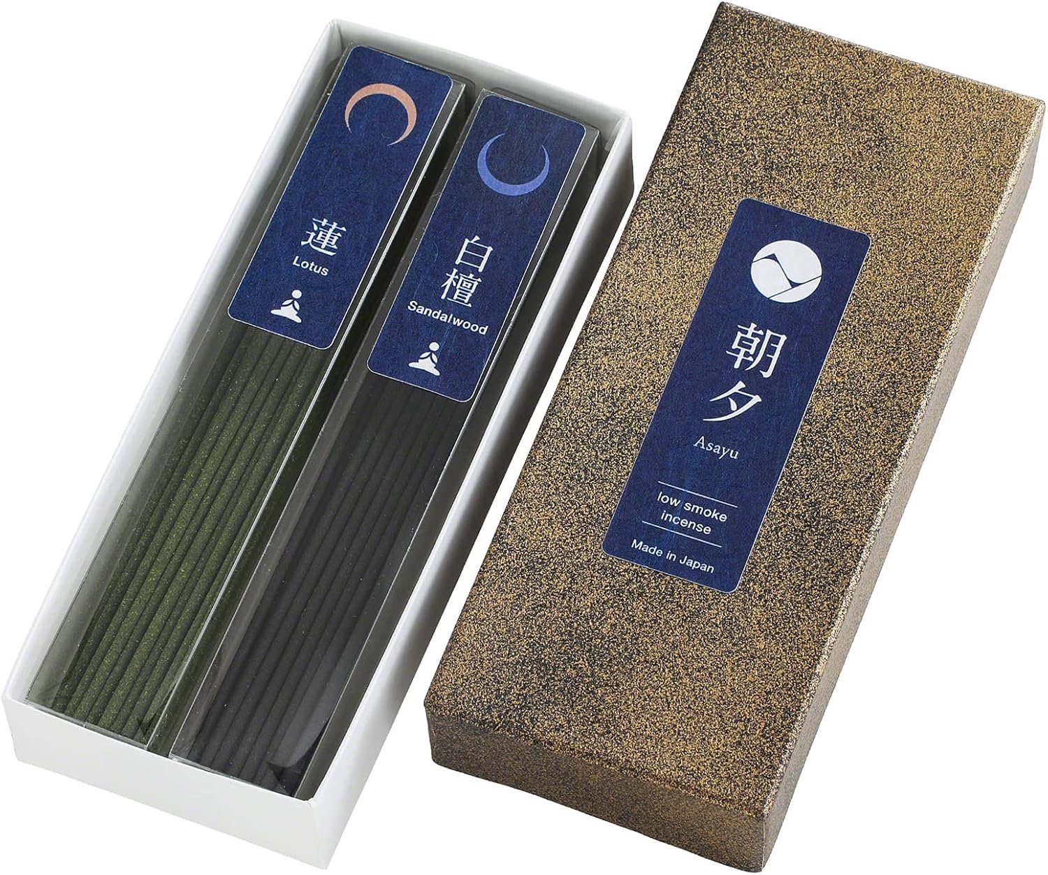 Geurkaarsen Lotus & Sandelhout - 80 Stuks, Lage Rook, Japanse Kwaliteit