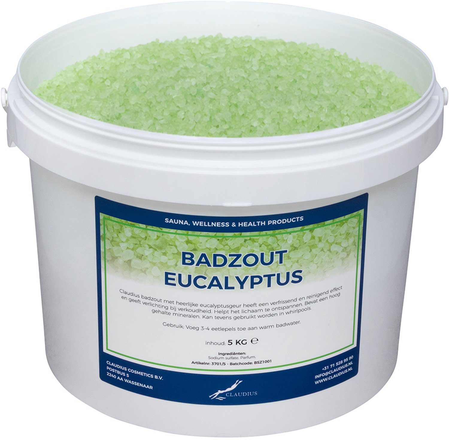 Claudius Badzout Eucalyptus - 5 KG - pure ontspanning