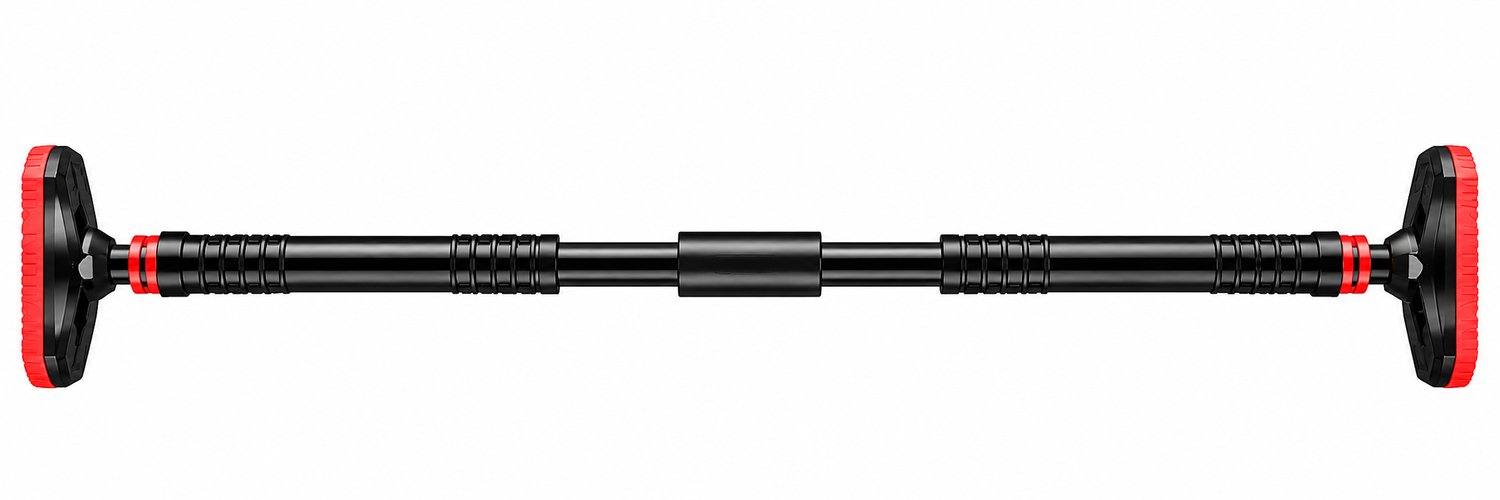 Sellino Pull up bar - Verstelbare Trainingsstang - Bar - 100-150 Cm - Sterke Stalen Constructie voor Thuis - Tussen de Deur