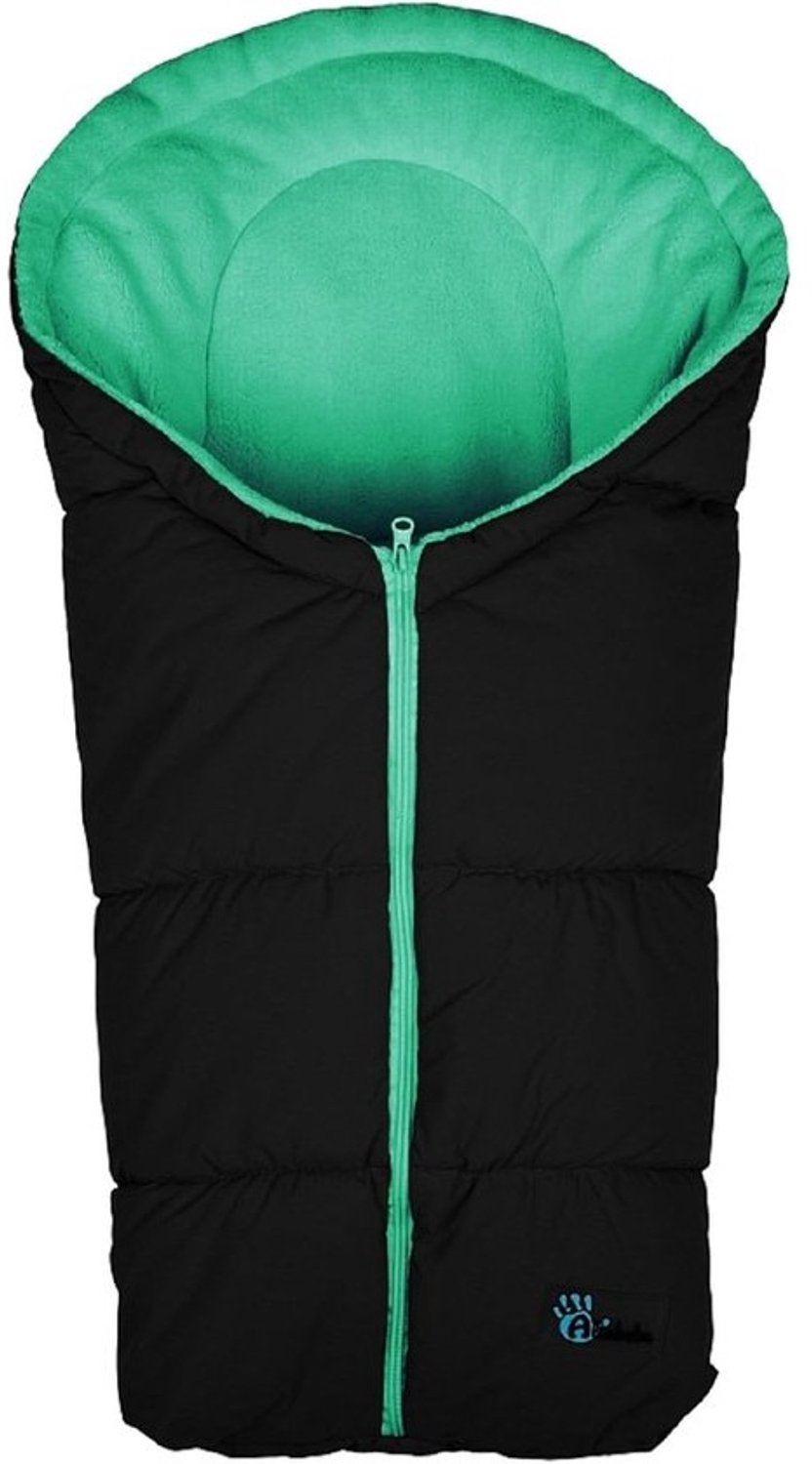 Wintervoetenzak - Voor baby's - Babyvervoer - Klimaatguard-lijn - 78 x 37 cm - Zwart