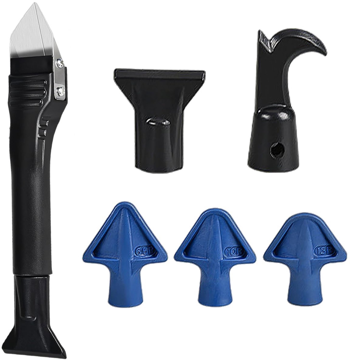Set van 6 Herbruikbare Lijmschrapers met Dubbelzijdige Plastic Schraper