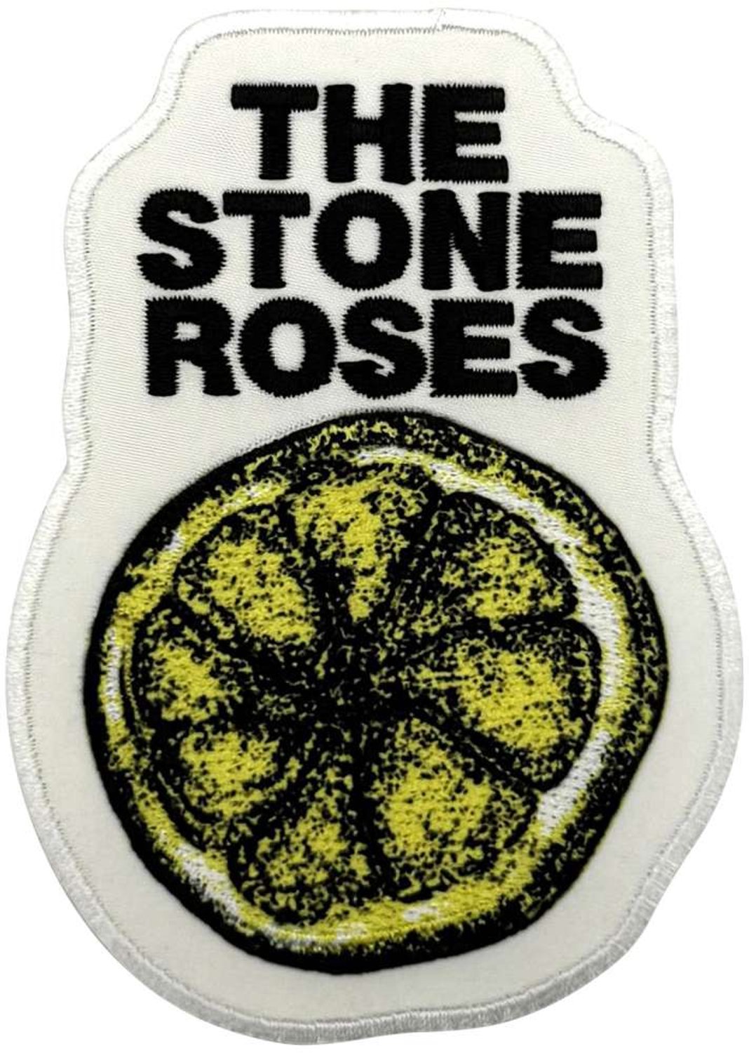 The Stone Roses - Logo & Lemon Patch - Geel/Wit