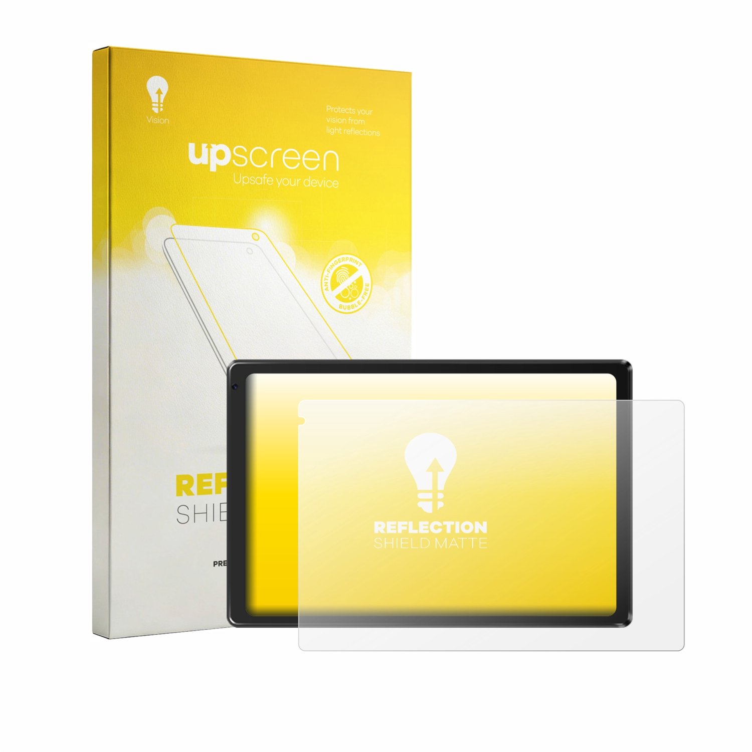upscreen - Screenprotector voor Laptok Tablet 10.1" - Folie Beschermfolie anti glare matte