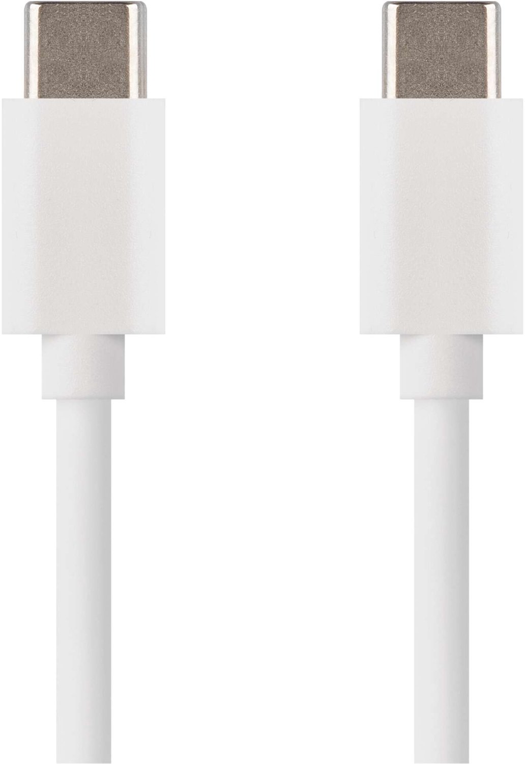 EMOS USB-C 2.0 / USB-C 2.0-oplaad- en datakabel, 1 m, wit, SM7027W