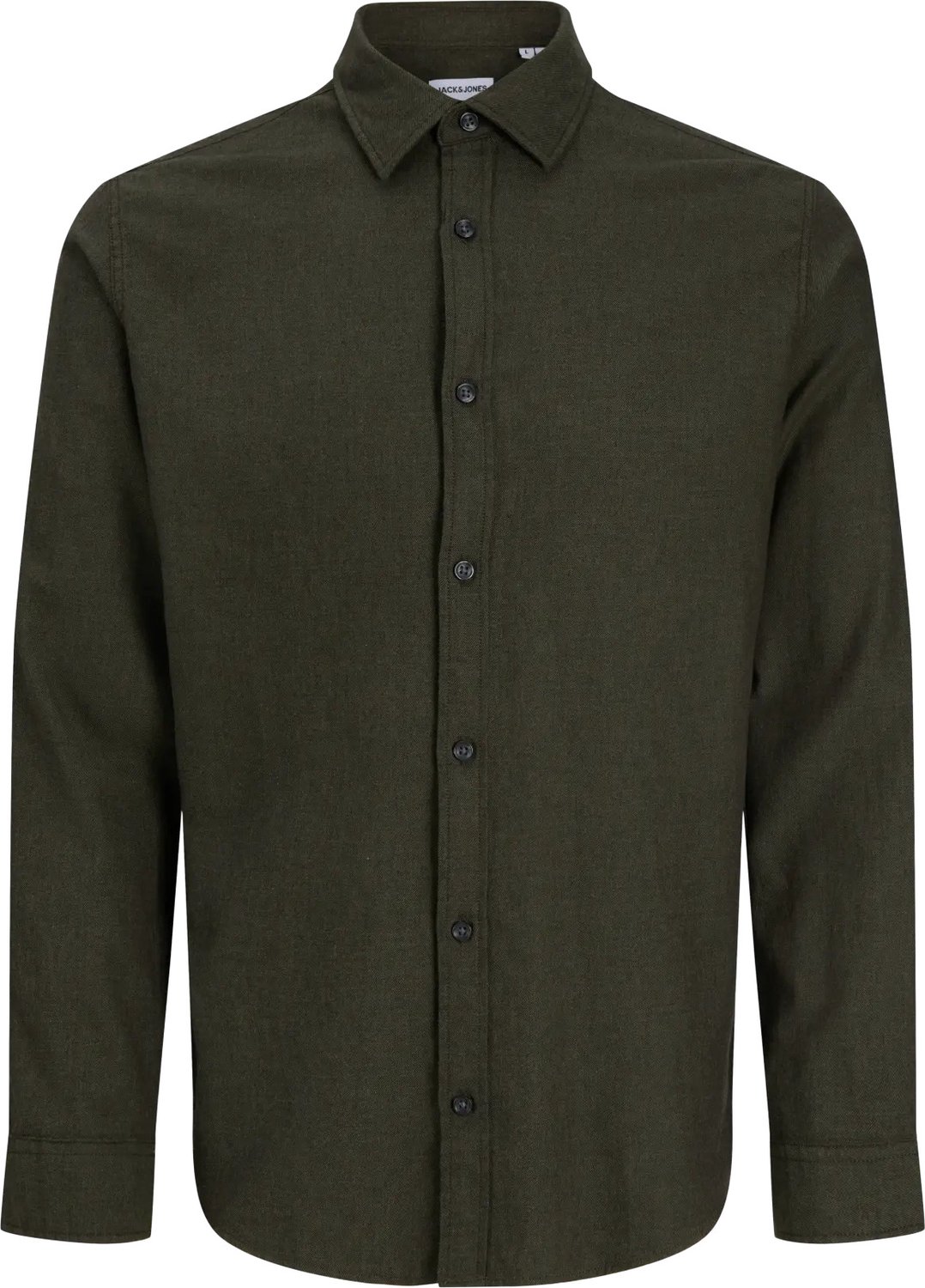 Field shirt regular fit - twill - groen (rosin)