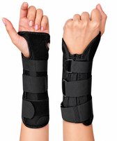 KANGKA® Polsbrace – Polsbandage Rechts en Links te Gebruiken - Polsbrace Carpaal Tunnel Syndroom - Polsbescherming - Duimbrace - Carpaal tunnel syndroom – RSI -Pols ondersteuning - Polssteun