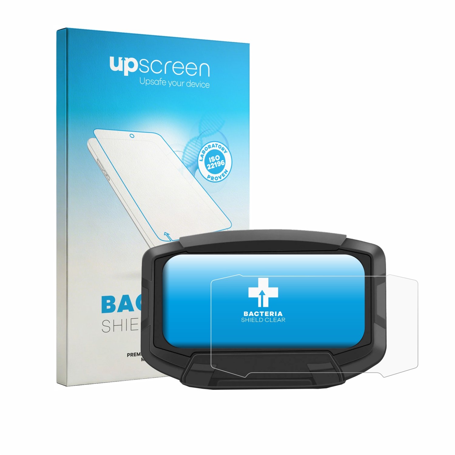 upscreen - Screenprotector voor Ausom Gosoul 2 Pro - Folie Beschermfolie transparant antibacterieel