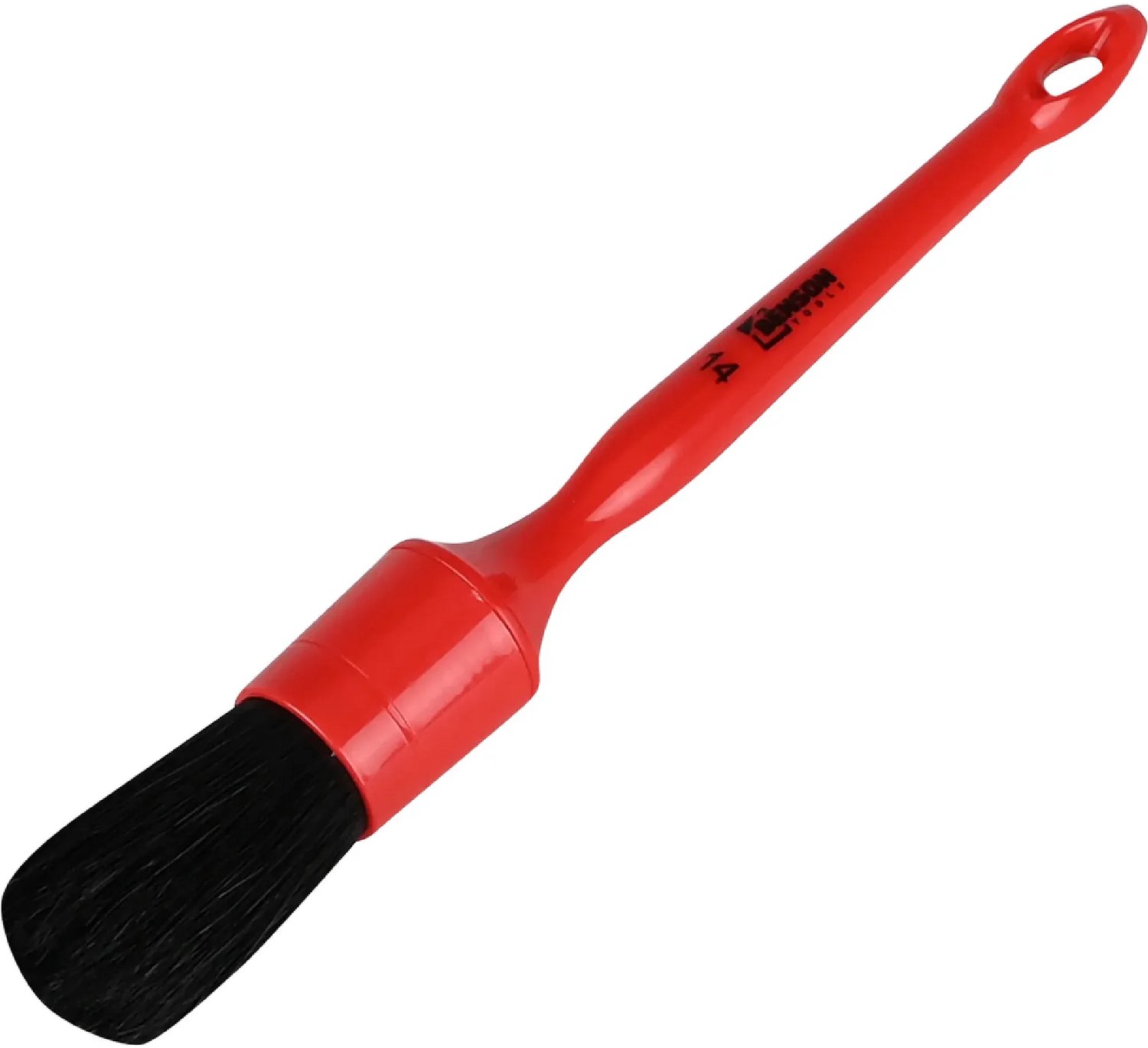 Benson Ronde kwast - 25 mm - kunststof steel - met ophangoog - 15 cm steel