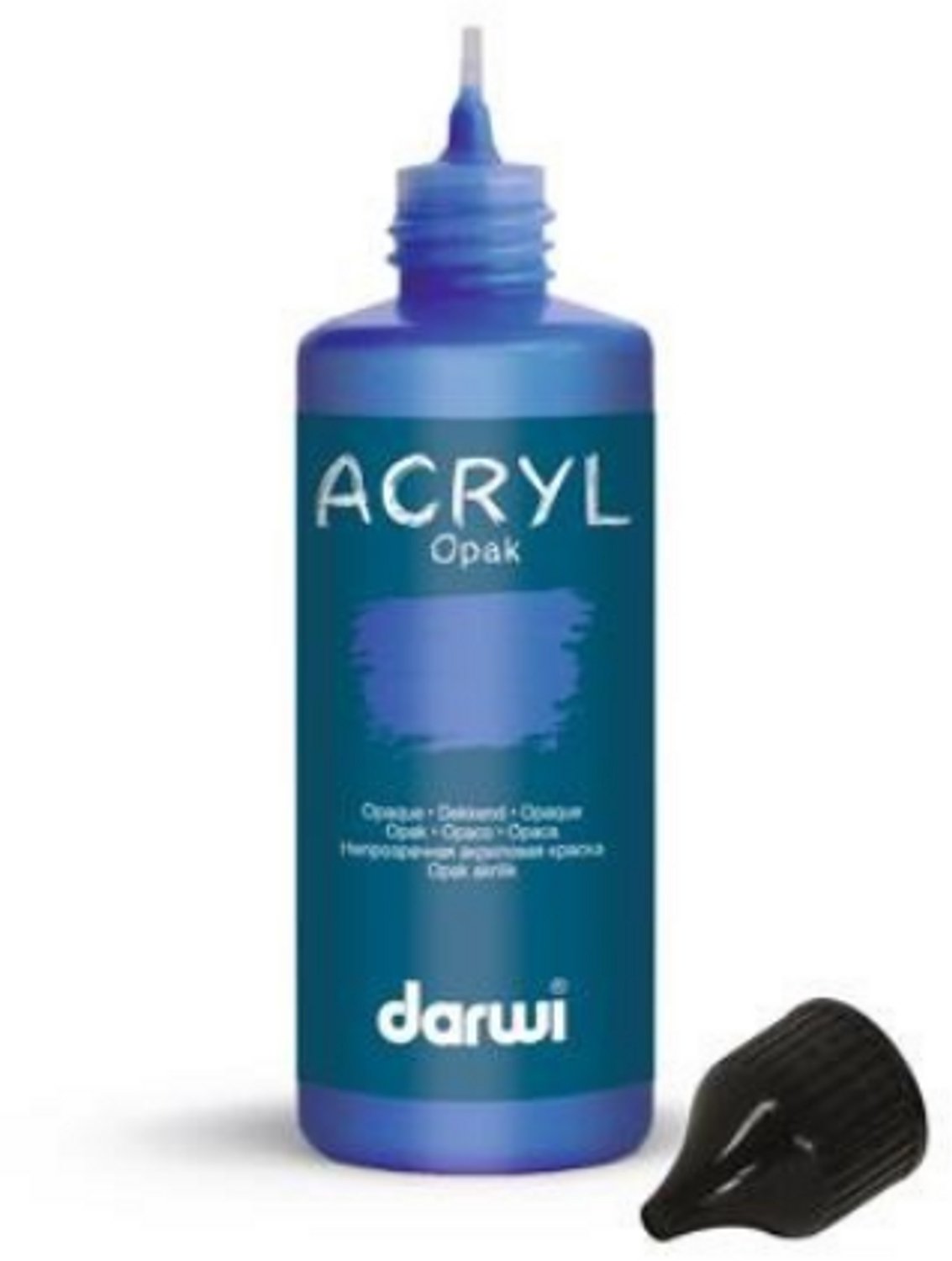 Darwi opaque acrylverf indigo blauw 261