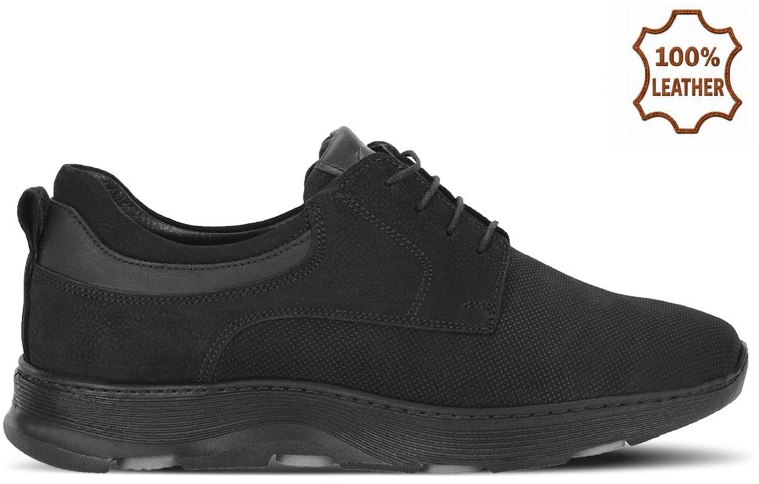 Slazenger Bellara Heren Veterschoenen - Zwart