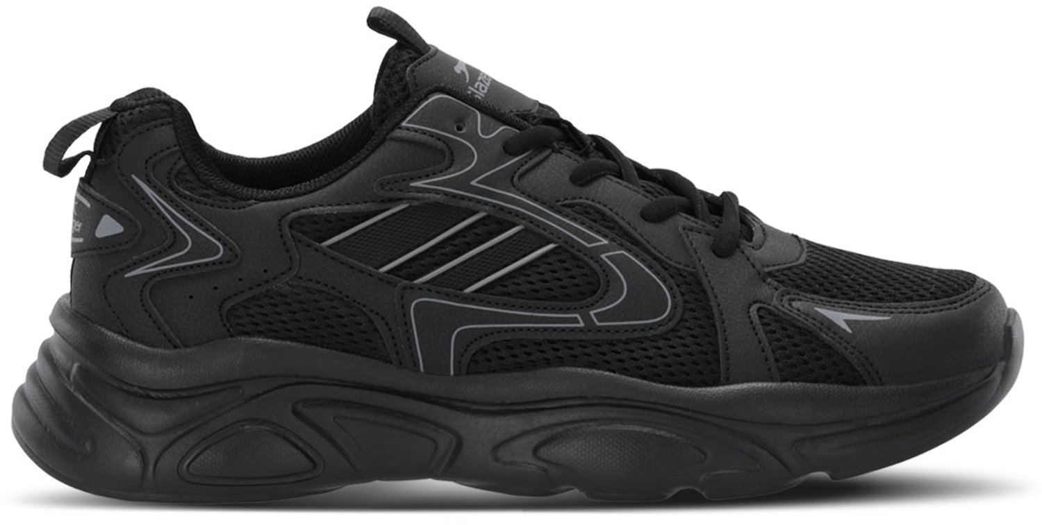 Slazenger Inmortal Heren Hardloopschoenen - Zwart / Donkergrijs