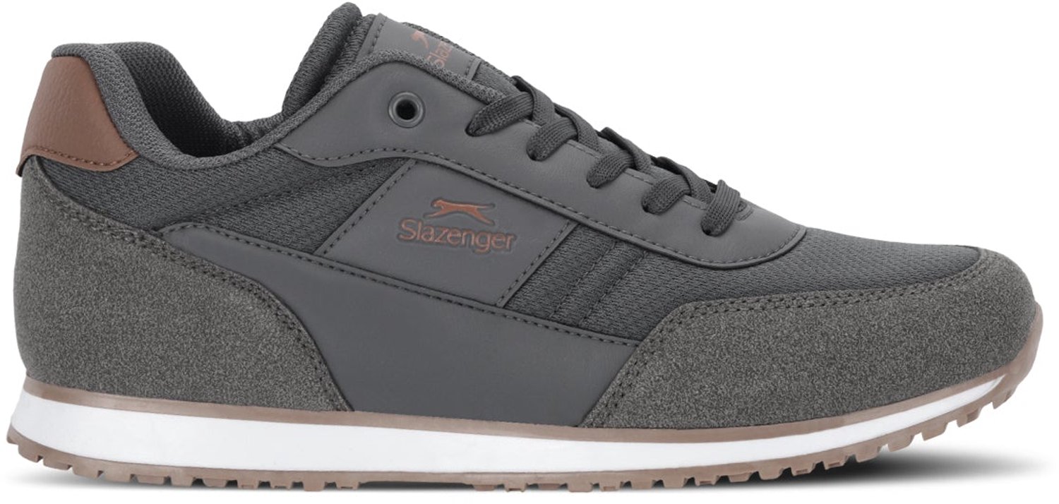 Slazenger Iskra Heren Sneakers - Donkergrijs