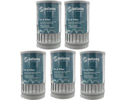 5-pack HotSpring Spa Tri-X filters VERNIEUWD!! de beste originele filters voor uw HotSpring Spa, filtreren beter, zijn eenvoudiger schoon te maken, gaan langer mee dan papieren filters.