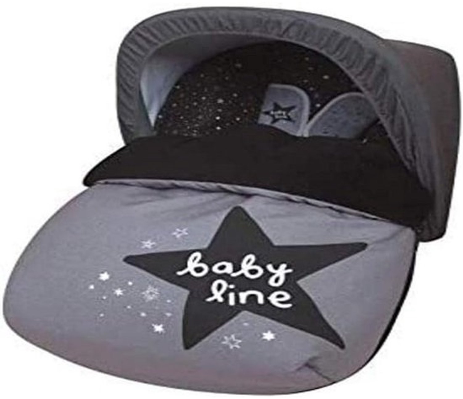 Universele fleece voetenzak voor kinderwagen - met afdekking