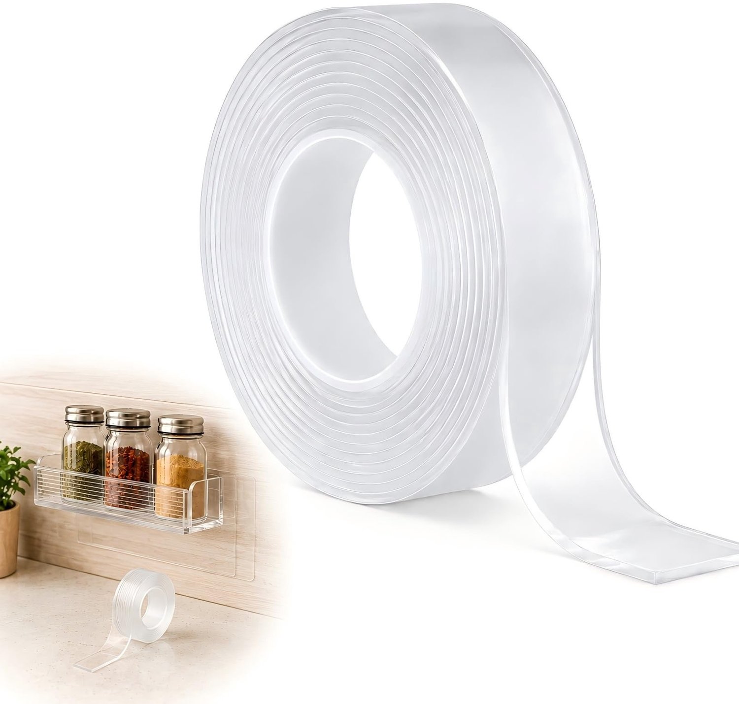 Dubbelzijdige Transparante Tape 3m x 20mm voor Veelzijdig Gebruik