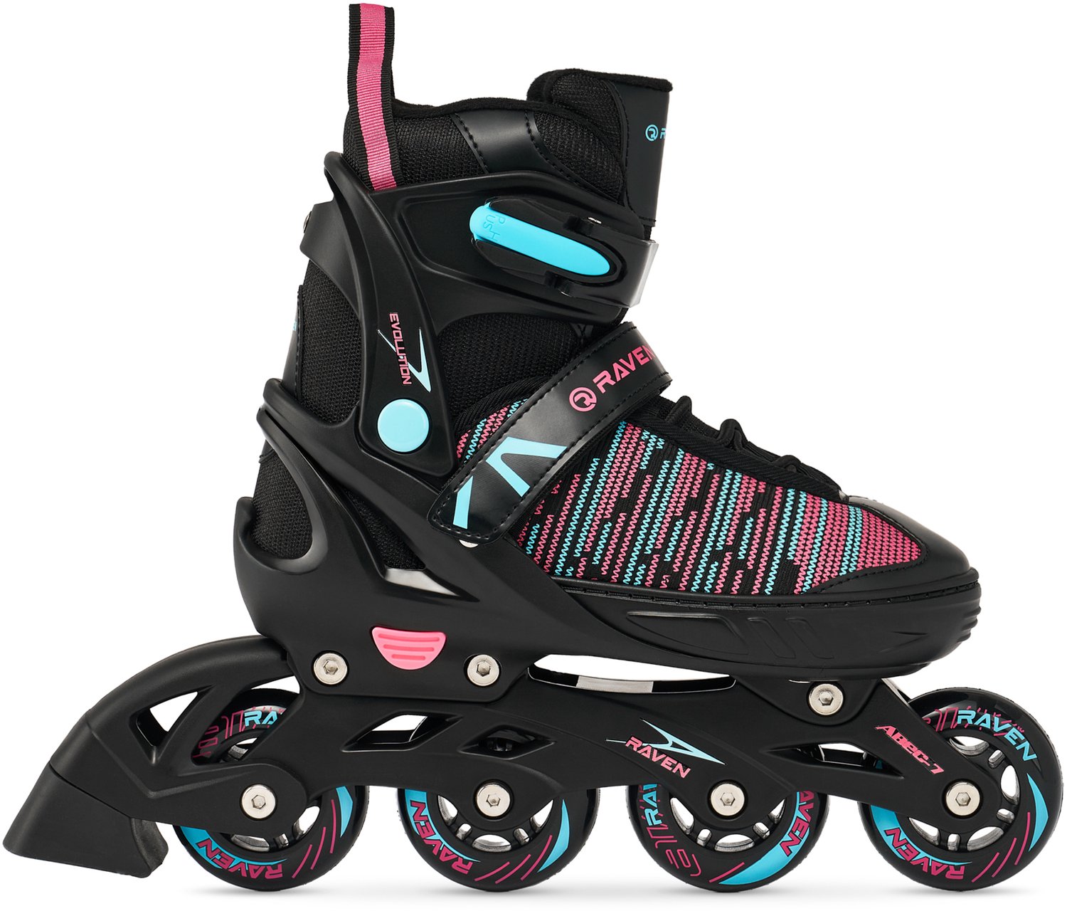 RAVEN Cande Adjustable Skeelers 38-42 Zwart